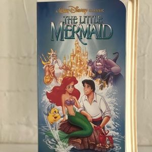 The Little Mermaid (1990) Disney “Banned” Black Diamond/The Classics VHS Tape